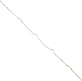 Gerson 38655 - 120 Light 20' Silver Wire Warm White Electric Outdoor LED Micro Miniature Christmas L