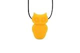 Jellystone Designs Owl Pendant Teether Necklace - Canary Yellow by Jellystone Designs [並行輸入品]