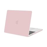 MOSISO 対応機種 MacBook Pro 13インチ ケース M2 M1 A2338 A2289 A2251 A2159 A1989 A1706 A1708 (2026 2025-2016発売)、薄型 耐衝撃 保護 対応機種 MacBook Pro M1 13インチ プラスチック ハード ケース カバー(ベビー ピンク)