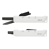 【Amazon.co.jp 限定】コクヨ はさみ カッター 2Way ハコアケ チタン刃 ホワイト AMハサ-T420W