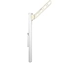 バルコニー物干金物 縦収納・ポール型ホワイトクリーム SK-460TSLP-WC　　新協和