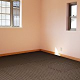 【期間限定タイムセール/2018年8月3日23：59まで】低臭 ジョイントマット カラー 36枚組 大判60cm 厚み2cm EVA樹脂 弾力性 防音性 保温性 耐久性 (ダークブラウン)