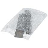 3 / 16インチバブルクッションラップself-sealバブルポーチバッグ、8 x 11.5-inch、25カウント、クリア