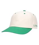 [エルエルビーン] メンズ オックスフォード・アンド・キャンバス・ツートーン・キャップ L Ivory/Green ホワイト ＣＪ９０２０１００６