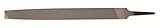 Nicholson Rectangular Mill Hand File Without Handle, Single Cut, American Pattern, Bastard Cut, 6" L