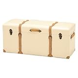 収納スツールボックス（収納付きベンチ） 合成皮革 チェスターシリーズ アイボリー 【代引不可】 生活用品 インテリア 雑貨 インテリア 家具 椅子 スツール [並行輸入品]