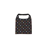 ケイカンパニー(K-Company) ワンピース ポケット付きエコバッグ ブラック CPEB2-OP-BK H57×W42×D14cm