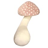 Gevrkjenp キノコのクッション、キノコの枕,キノコのぬいぐるみスーパーソフトキノコ人形 ぬいぐるみ 70cm | ぬいぐるみネックヘッドクッション、抱きしめるぬいぐるみ、家の装飾、子供、大人用