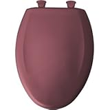 細長い閉じたフロントToilet Seat inラズベリー