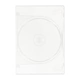 コムコム COMCOM 【トレータイプ】 Mロック DVDトールケース 2枚収納 【2個セット】【ケース色:透明】