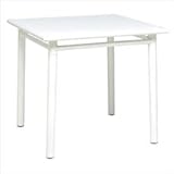 ユニソン　テーブル＆チェア　NC テーブル80×80　【ガーデンテーブル】 ホワイト