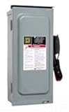 Schneider Electric chu363rbスイッチませんFusible HD 600-volt 3点nema-3r 100-amp電気ボックス