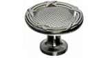 Top Knobs M1617 Ribbon & Reed Knob Nickel by Top Knobs