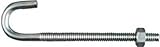 j-bolt ZNC PLT 1 / 4 x 4