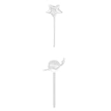 Dovewill お買い得　2個入り　散水装置　水撒き　水まきスプリンクラー　カタツムリ形　と　水まきスプリンクラー　星形