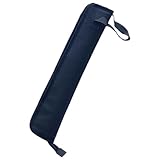 Simamile ドラムスティックホルダーポーチ ドラムスティック マレット 収納バッグ ドラムスティック収納 吊り下げバッグ ポータブル ハンドバッグ ハンドル付き 黒