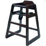 Lipper International 516E Highchair, Espresso by Lipper International [並行輸入品]