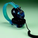 Califone Deluxe Monaural Headset, Blueberry