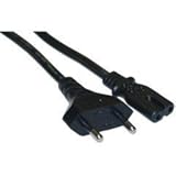 PcConnectTM European Power Cord for NoteBook Non-Polarized 6 feet cable [並行輸入品]