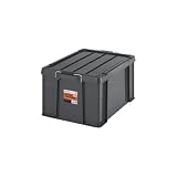 アイリスオーヤマ バックルコンテナ BL-65R チャコールグレー