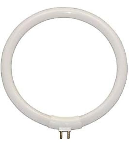 Amazon | 4.75インチ FCL/T4 12W 円形電球交換用 拡大鏡デスクランプ