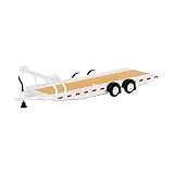 MINI GT 1/64 カーキャリアトレーラー ホワイト 完成品