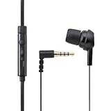 (まとめ)エレコム スマートフォン用モノラルヘッドホンマイク EHP-MC3520BK【×5セット】