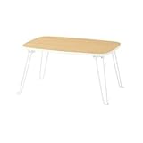 木目柄ローテーブル(折脚) PZ-P640(NA) ナチュラル table テーブル ホーム 新生活 入学 新社会人 新入社 家具 テーブル ボード 机 ローボード