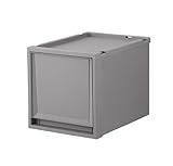 天馬 キッチンやランドリーで使用出来る収納ケース 完成品 フィッツケース FC40 Fits 省スペースにもピッタリな奥行40cm 日本製 アルミ補強板内蔵で積み重ねても頑丈 衣装ケース 収納ボックス【色 グレー】 【サイズ FC40-3030】 【幅30×奥行40×高さ30cm】