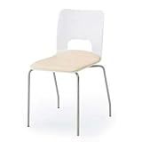 ITOKI（イトーキ） スタッキングチェア orno（オルノ）120DF 座面：ビニルレザー張 コーンベージュ KJA-120DF-W9K9