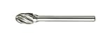ムラキ MRA超硬バー タマゴ形 アルミカット φ3mm 6.4X10 AC6B008