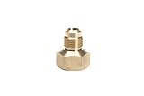 ノーブランド品　 メスホース継手 フレアコネクター　両口　1/2" OD x 3/4" Female NPT　５個入り