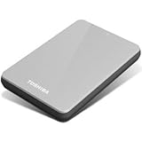 東芝 2.5インチUSB3.0外付けHDD(CANVIO) 1.0TB シルバー HD-PB10TS