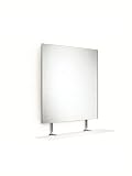 LB Speci壁フレームレスミラーwith曇りガラス強化シェルフ23.3 CM x 25.8 CM