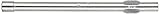 Xcelite Series 99 Interchangeable Nutdriver Blade with Solid Steel Shaft, 1/2' Blade diameter, 4' Wo