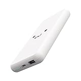 エレコム モバイルバッテリー 大容量 10000mAh 15W 2台同時充電 出力2ポート (Type-C/USB-A) 入力(Type-C) 【 iPhone SE3 / 13 / 12 / iPad/Android 各種対応】 しろちゃん(ホワイトフェイス) DE-C38-10000WF
