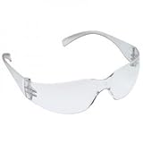 【作業用 安全 頑丈 サングラス ゴーグル めがね】現場・工場 専用 3M Tekk 11329 Virtua Anti-Fog Safety Glasses, Clear Frame, Clear 