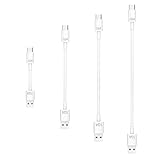 Surf station USB Type-C 10A 急速充電 ケーブル 0.25m 1m 1.5m と 普通充電 2m 4本セット