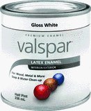 Valspar 1クォートトリムベース2ラテックスエナメル410 – 65102 Qt