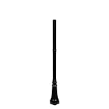 Gama Sonic Imperial Lamp Post, 79-Inch Height, Black Finish #GS-97SP [並行輸入品]
