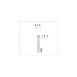 ナカニシ:ナカニシ 電着ダイヤモンドバー 5本入 10962 型式:10962（1セット:5本入）