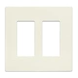 INSTEON 2422-234 Wall Plate, Double, Almond [並行輸入品]
