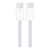 グルマンディーズ PD60W 対応 USB2.0 Type-C ケーブル パープル GMD-20PU