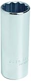 Stanley Proto J5026M 3/8-Inch Drive Deep Socket, 26mm, 12 Point by Stanley-Proto