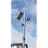 ソーラーLEDライト　･駐車場灯、外灯　GN500A-5W-260ルーメン【１年保証】