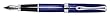Diplomat Excellence A2 Fountain Pen with Steel Broad Nib - Skyline Blue/Chrome