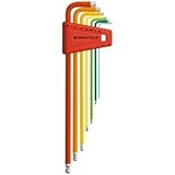 PB SWISS TOOLS 212LH-6RB ボール付ロング六角レンチセット（パックナシ） スポーツ レジャー DIY 工具 レンチ 六角レンチ top1-ds-1851891-ah [簡素パッケ