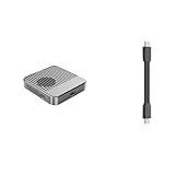 SSDケース SSD 外付けケース 2TB 小型 コンパクト ポータブルM.2 SSD 外付けケース USB3.2 USB NVME SSD ケース 冷却ファン搭載 高速転送 Win Mac PS4 PS5 MagSafe・4K/120FPS Apple ProRes 対応