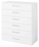 コクヨ　エディア　収納システム　高さ1050mmタイプ　下置き　ラテラル6段　幅900×奥行き450mm カラー:F1（ナチュラルグレー）