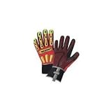 West Chester Pro Orange Medium Synthetic Leather Full Fingered Work & General Purpose Gloves - Uncoa